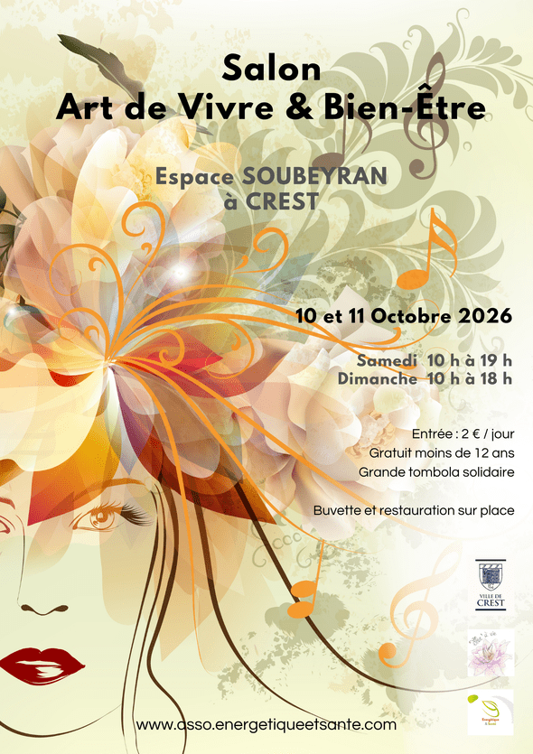 affiche salon crest 10 et 11 octobre 2026